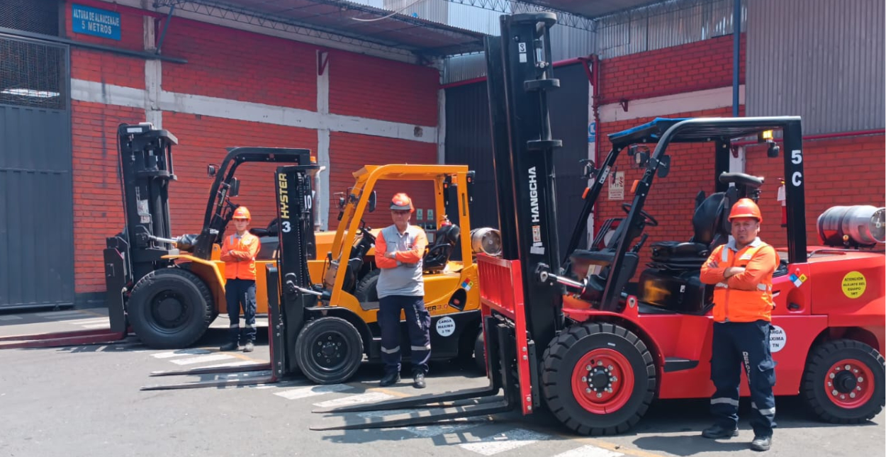 alquiler de montacargas de 5 toneladas en Lima con operador