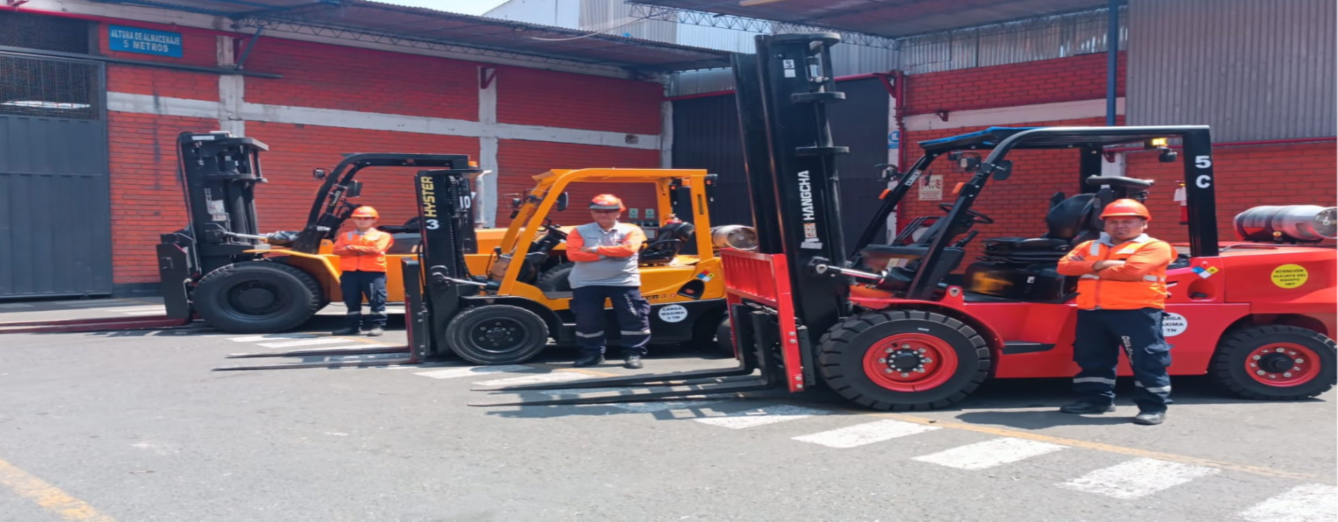 alquiler de montacargas en lima y callao con operadores