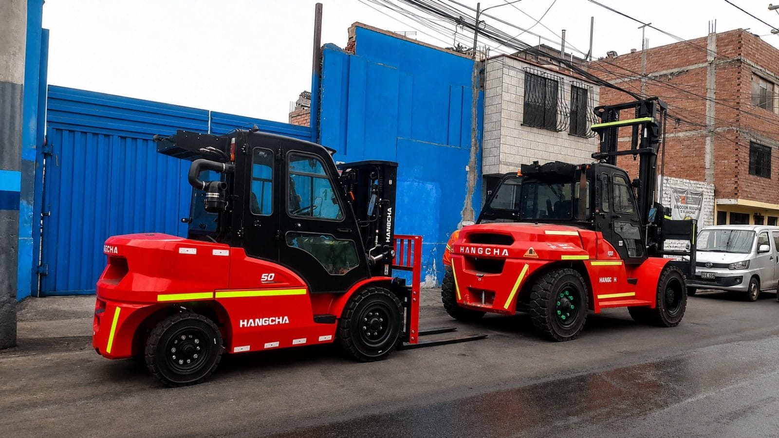 Montacargas Hangcha nuevos para empresas de Depovent en Lima